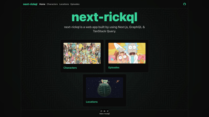 next-rickql